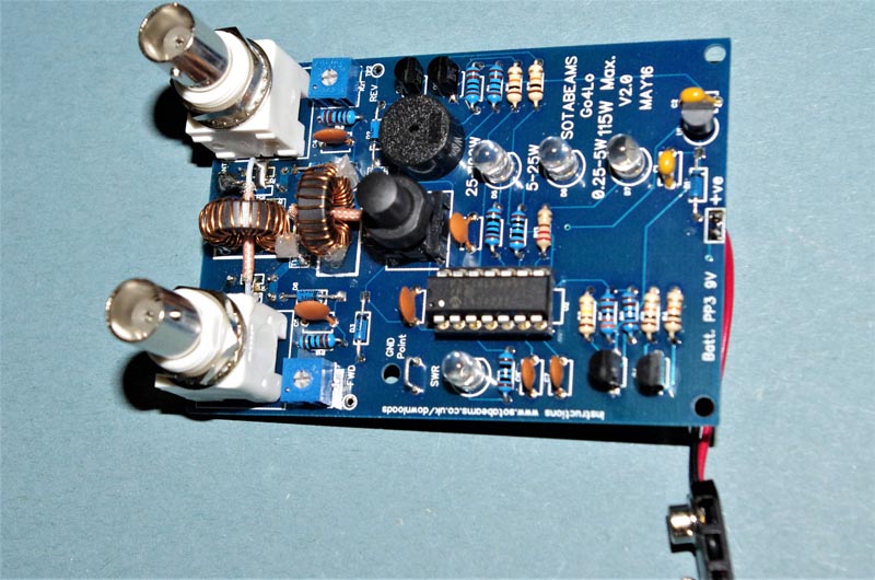 Go4lo The fully assembled PCB